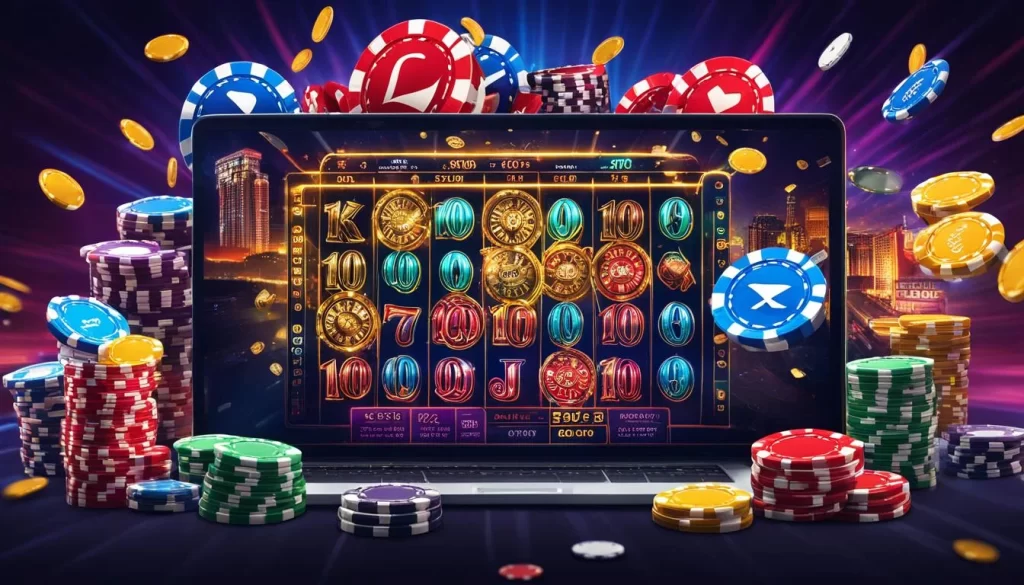 Người chơi cá cược có trách nhiệm, biểu tượng an toàn, màu sắc dịu mát.